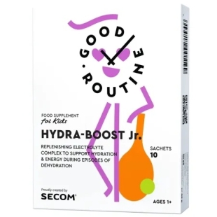 Saruri de rehidratare Hydra-Boost Jr. Good Routine 4.2 g, 10 plicuri, Secom