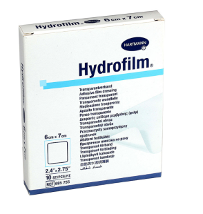 Hydrofilm - Plasture transparent autoadeziv 6x7cm 10buc