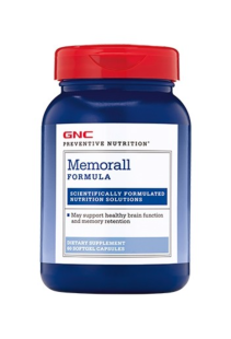 GNC - Preventive Nutrition Memorall Formula Pentru Sustinerea Memoriei 60cps