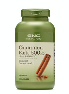 GNC - Herbal Plus Cinnamon Bark 500 mg 200caps