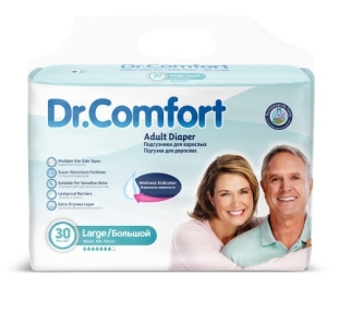 Scutece pentru adulti Large, 30 bucati, Dr Comfort