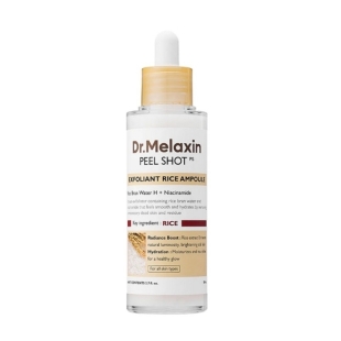 Serum Exfoliant Cu Orez Alb Pentru Ingrijirea Porilor Peel Shot,  80 ml, Dr. Melaxin