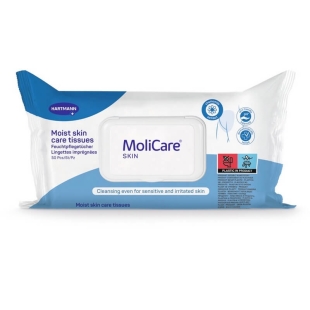Servetele umede MoliCare Moist Skin, 50 bucati, Hartmann