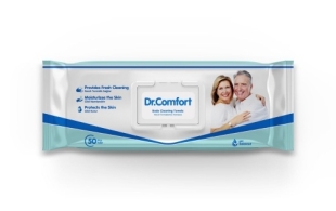 Servetele umede pentru adulti, 50 bucati, Dr Comfort