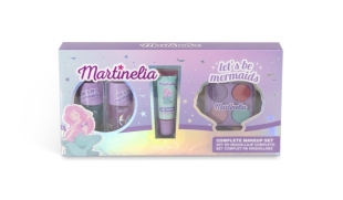 Set complet de makeup Let's be Mermaids, Martinelia