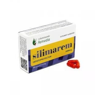 Silimarem 1000 mg, 30 capsule, Remedia