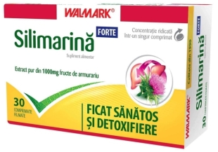 Silimarina Forte, 30 comprimate, Walmark