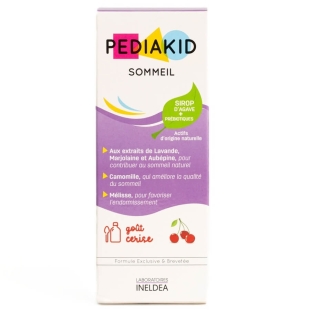 Sirop cu gust de cirese Sommeil, 125 ml, Pediakid