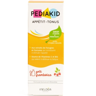 Sirop cu gust de zmeura Appetit Tonus, 125 ml, Pediakid