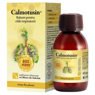 Calmotusin Sirop cu miere, 100 ml, Dacia Plant