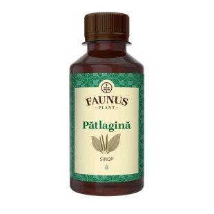 Sirop de patlagina, 200 ml, Faunus Plant