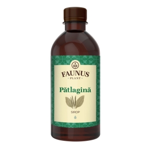Sirop de patlagina, 500 ml, Faunus Plant