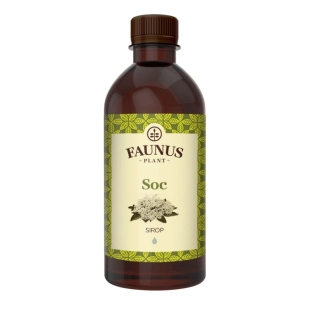 Sirop de soc, 500 ml, Faunus Plant
