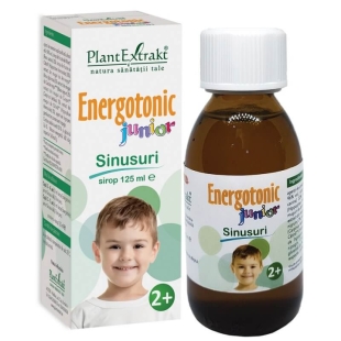 Sirop Energotonic Junior Sinusuri, 125 ml, PlantExtrakt