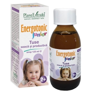 Sirop Energotonic Junior Tuse, 125 ml, PlantExtrakt