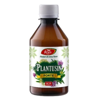 Plantusin forte sirop (R25) 250ml, Fares