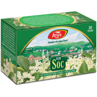 Ceai soc 20plicuri, Fares