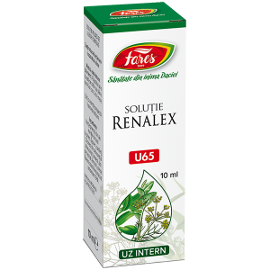 Renalex solutie (U65) 10ml, Fares