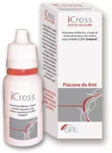 Solutie oftalmica iCross, 8 ml, Off Italia