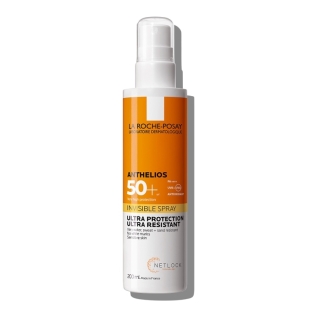 Spray invizibil pentru corp SPF 50+ UVSport Anthelios, 200 ml, La Roche-Posay