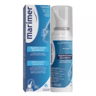 Spray nazal izotonic cu apa de mare Marimer, 100 ml, Gilbert