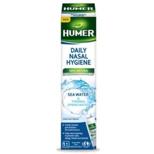 Spray nazal izotonic cu apa termala, 50 ml, Humer
