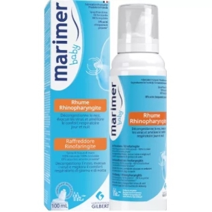 Spray nazal hipertonic Marimer Baby, 100 ml, Gilbert