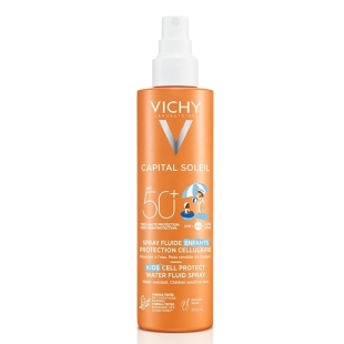 Spray protectie solara pentru copii SPF 50+ Capital Soleil Kids Cell Protect, 200 ml, Vichy