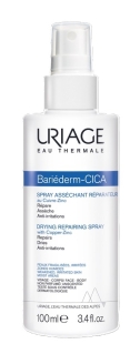 Spray reparator pentru pielea iritata Bariederm Cica, 100 ml, Uriage
