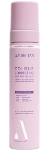 Spuma autobronzanta baza violet mediu spre inchis 200 ml, Azure Tan