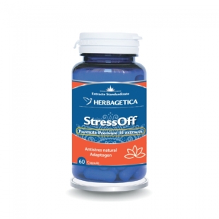 Stress Off, 60 capsule, Herbagetica