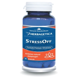 Stress Off, 30 capsule, Herbagetica