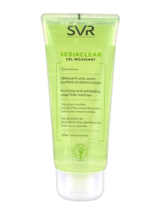 Gel spumant de curatare Sebiaclear, 200 ml, Svr