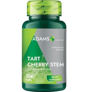 Cozi cirese (Tart Cherry Stem), 30 capsule, Adams Supplements