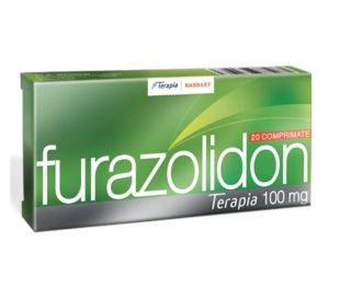 Furazolidon, 100 mg, 20 comprimate, Terapia