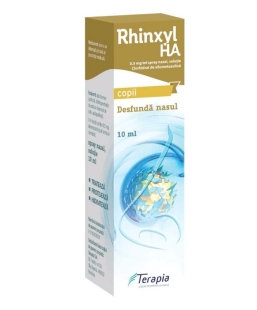 Rhinxyl Ha spray nazal solutie, 0,5 mg/ml, 10 ml, Terapia