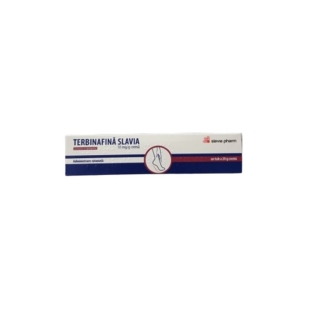 Terbinafina crema, 10 mg/g, 20 g, Slavia Pharm