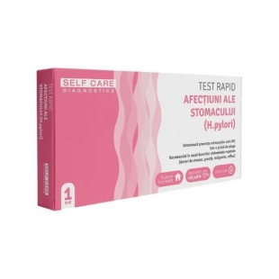 Test rapid afectiuni ale stomacului (H. pylori), 1 buc, Self Care