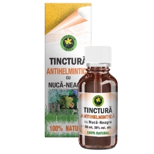 Tinctura antihelmintica cu nuca neagra, 50 ml, Hypericum