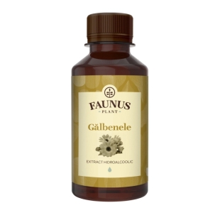 Tinctura de galbenele, 200 ml, Faunus Plant