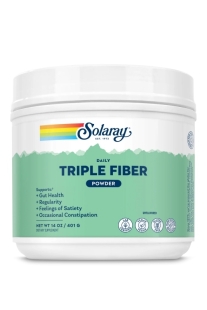 Triple Fiber pulbere Solaray, 401 g, Secom