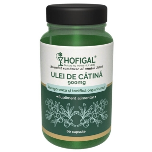 Ulei de catina, 900 mg, 60 capsule, Hofigal