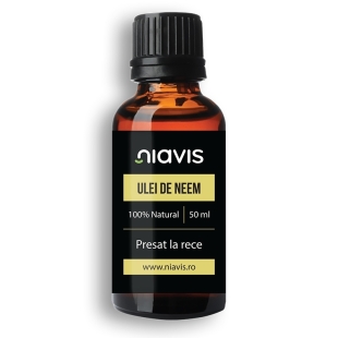 Ulei de Neem presat la rece, 50 ml, Niavis