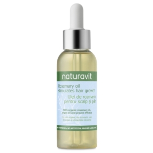 Ulei De Rozmarin Pentru Scalp Si Par, 100 ml, Naturavit