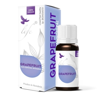 Ulei esential integral de grapefruit Life, 10 ml, Bionovativ