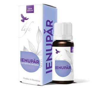 Ulei esential integral de ienupar Life, 10 ml, Bionovativ