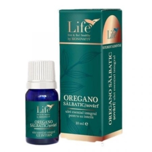 Ulei esential integral de oregano salbatic/sovarf Life, 10 ml, Bionovativ