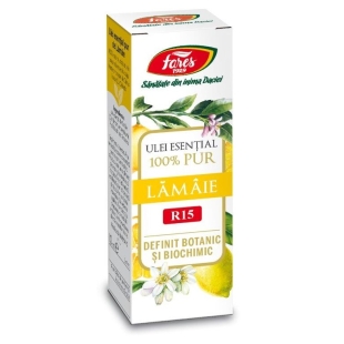 Ulei esential pur lamaie 10ml, Fares