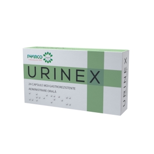 Urinex, 24 capsule moi gastrorezistente, Pharco