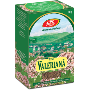 Ceai radacina de valeriana 50g, Fares